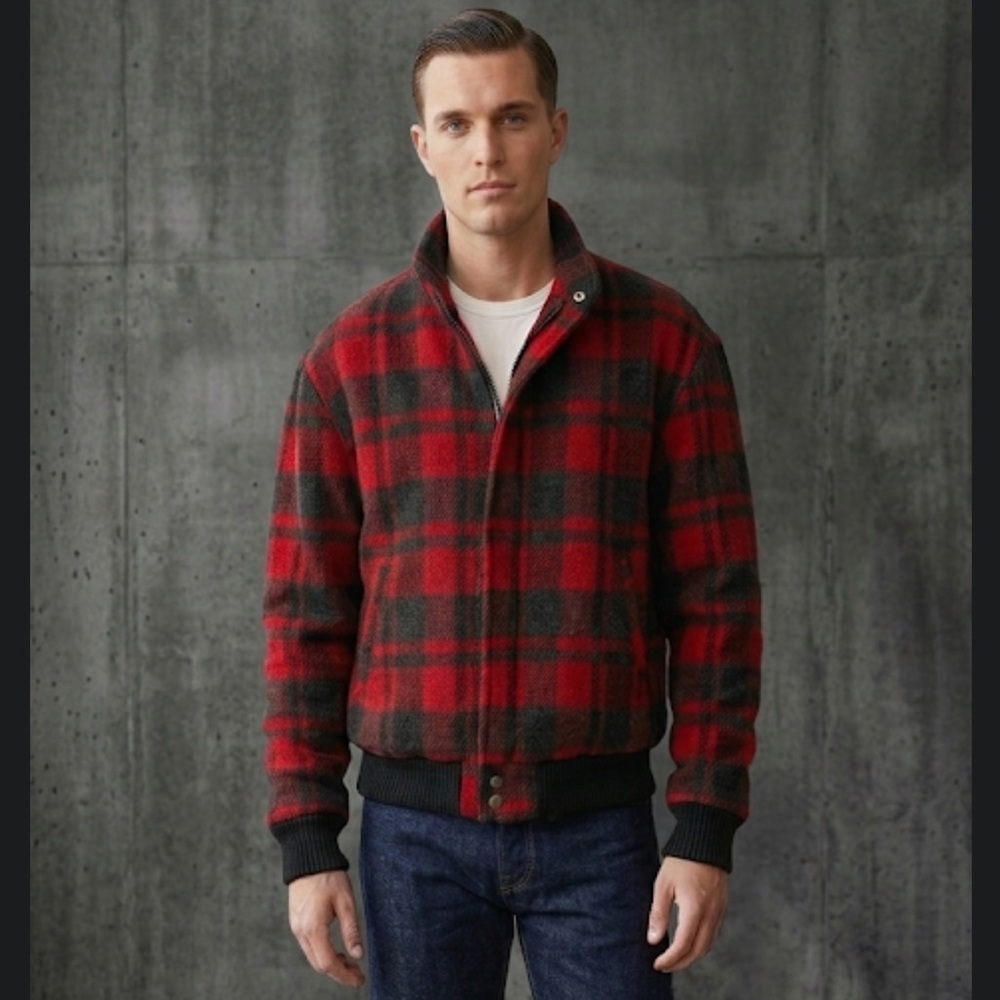 Vtg 80s WOOLRICH Wool Mountain Parka‎